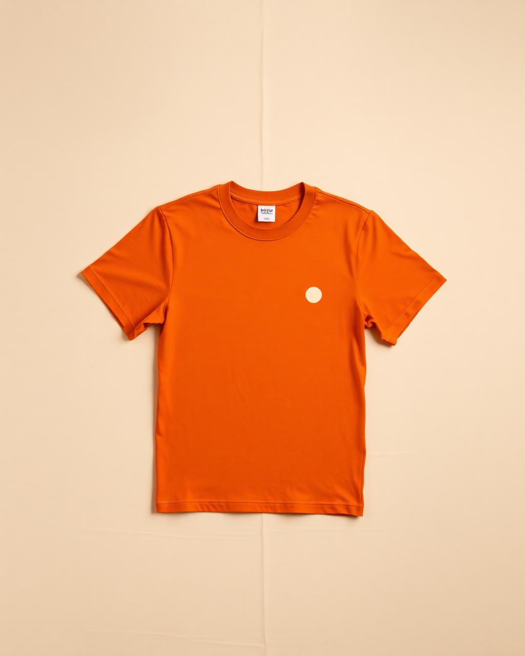 Logo Tee — Burnt Orange / Heavyweight cotton